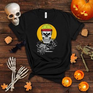 Ice Hockey Skull Lazy DIY Halloween Costume Sport Skeleton T Shirt