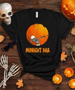 Midnight DAB Halloween Spooky Skull Skeleton Pumpkin Halloween T Shirt