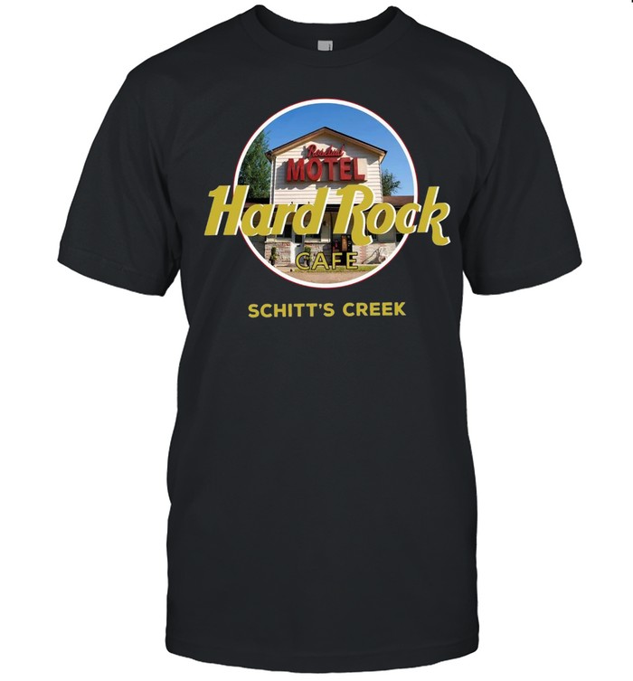 Rosebud Motel Hard Rock Cafe Schitt’s Creek T-shirt