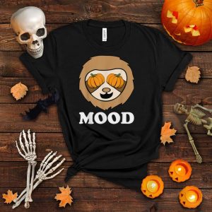 Sloth Mood Lazy DIY Halloween Costume Cute Pumpkin Animal T Shirt