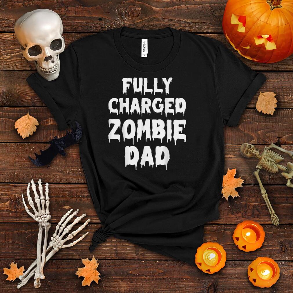 Zombie Dad Daddy Funny Halloween Party T Shirt