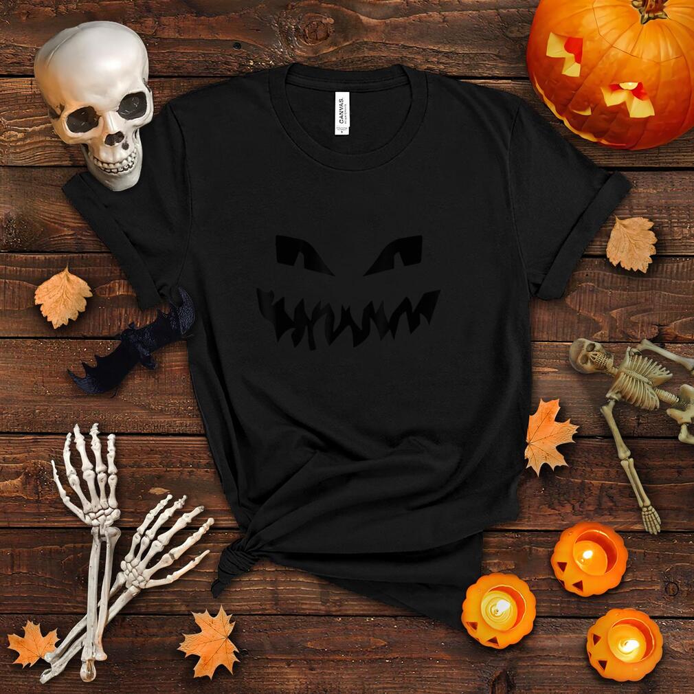 Cute Jack O Lantern Funny Pumpkin Face Halloween Costume T Shirt