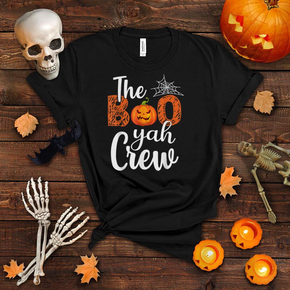 Halloween in August Boo Yah Crew Halloween Party T Shirt