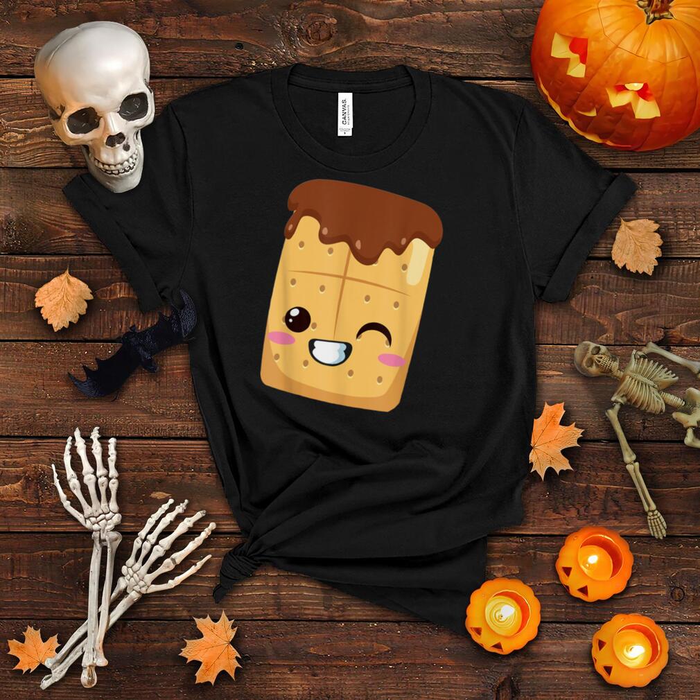 Kawaii Halloween Group Costume S'mores Graham Cracker smores T Shirt