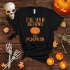 Mens Halloween Costume Pregnant Dad Pregnancy Reveal T Shirt