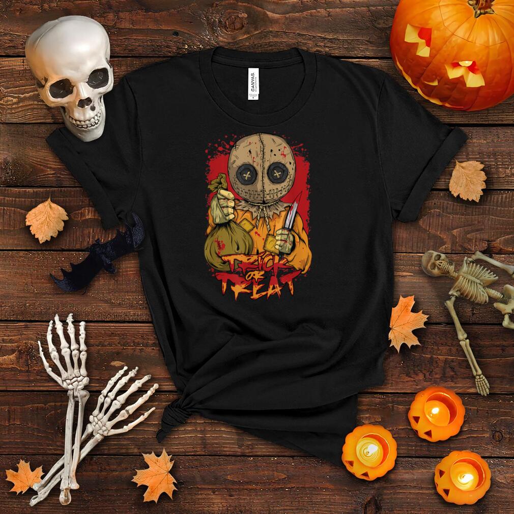 Scary trick treat halloween horror ghost costume for party T Shirt