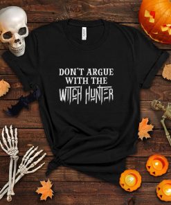 Witch Hunter Funny Halloween Party T Shirt