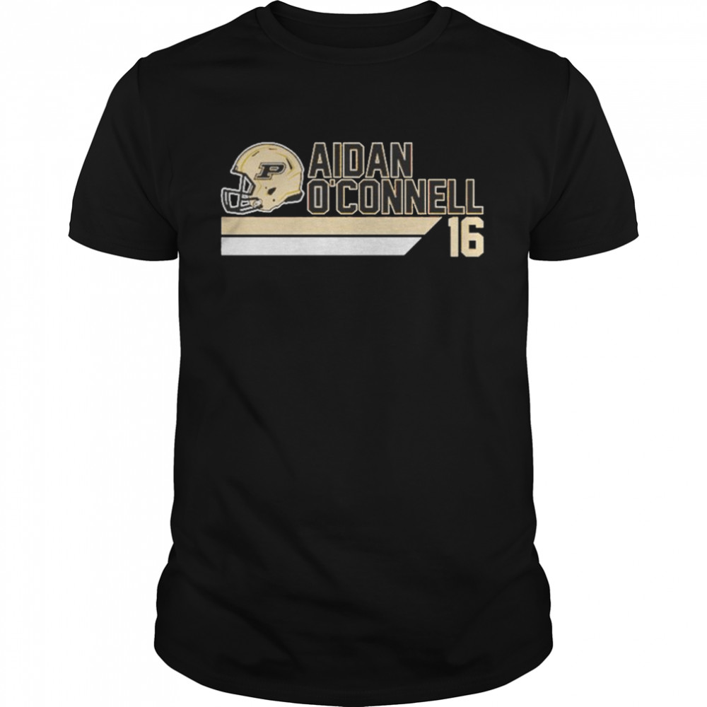 Awesome purdue Boilermakers football Aidan O’Connell #16 shirt