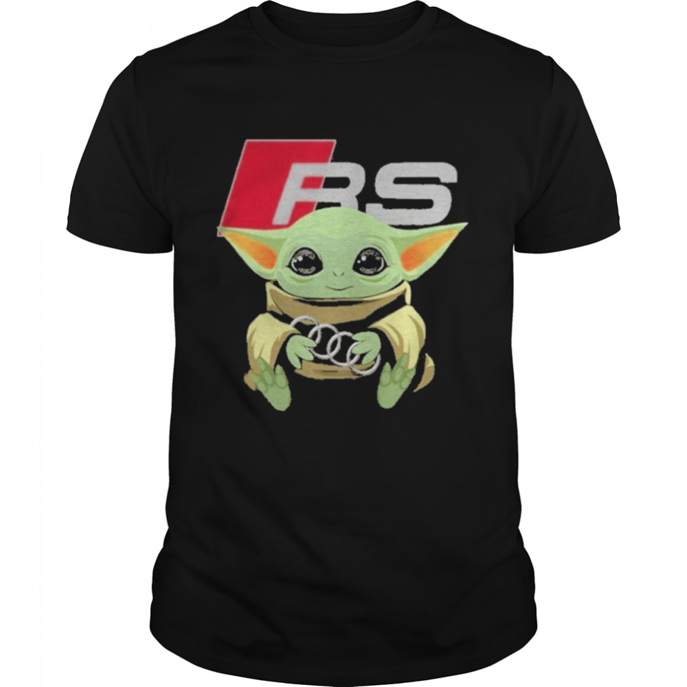 Baby Yoda Hug Audi RS Shirt