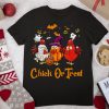 Chick Or Treat Halloween Chicken Funny Halloween Costume T Shirt