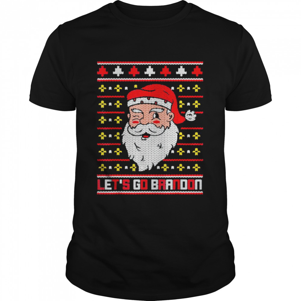 Christmas Let’s Go Brandon Santa Claus Ugly US shirt