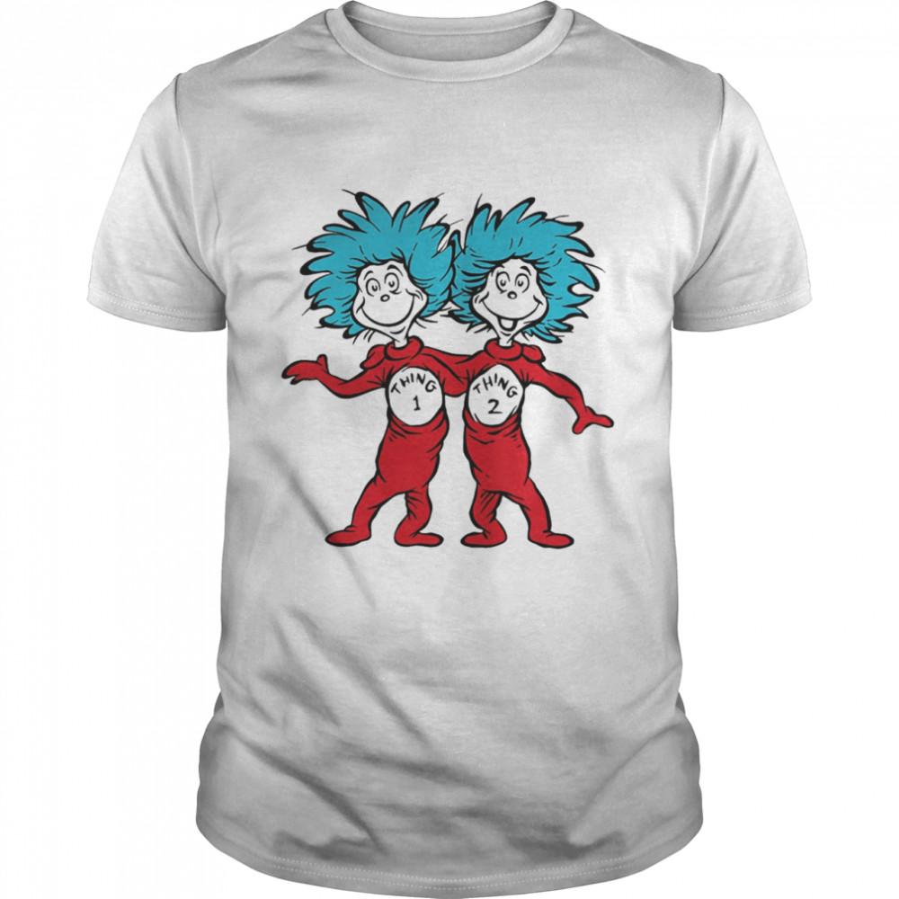 Dr. Seuss Thing 1 Thing 2 Buddies Shirt