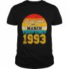 Genial Seit März 1993 29 Jahre Alt Geburtstag Vintage Shirt Classic Men's T-shirt