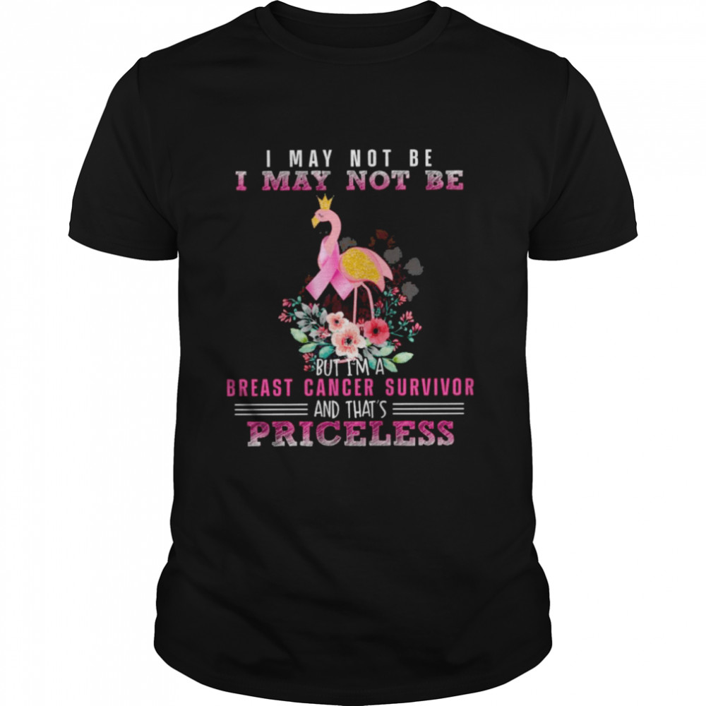 I may not be I may not be but I’m a Breast cancer survivor and that’s Priceless Shirt
