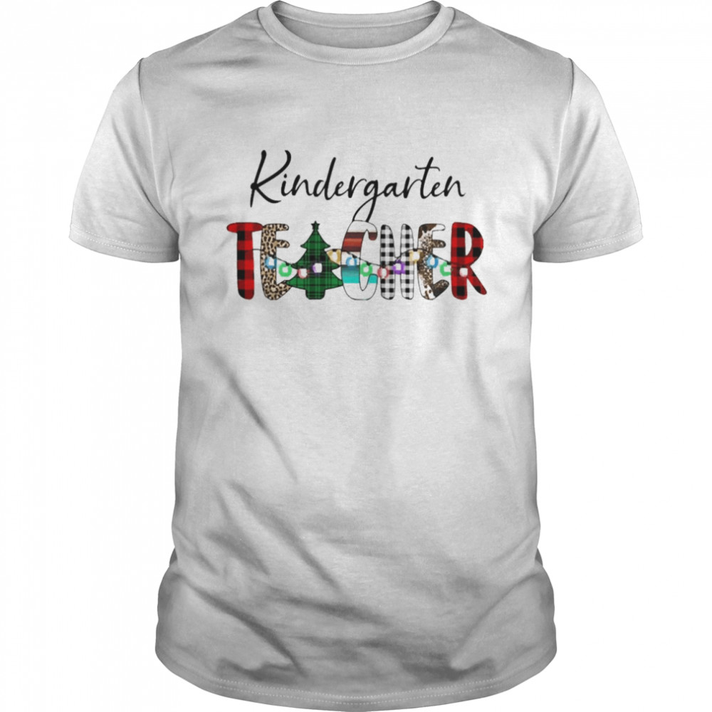Kindergarten Teacher Christmas Sweater Shirt