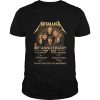 Metallica 40th anniversary 1981-2021 thank you for the memories  Classic Men's T-shirt