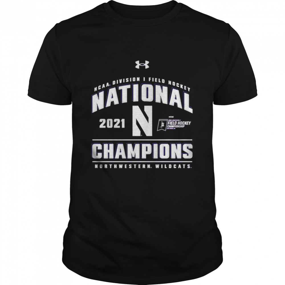 Northwestern Wildcats Under Armour Field Hockey 2021 National Champions shirt