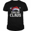 Reading Coach Santa Claus Christmas T-Shirt Classic Men's T-shirt
