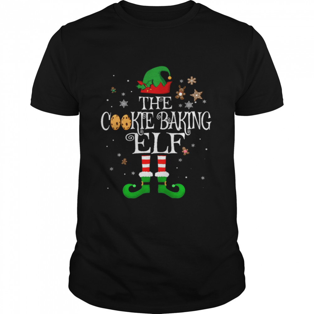 The Cookies Baking Elf Merry Christmas Shirt