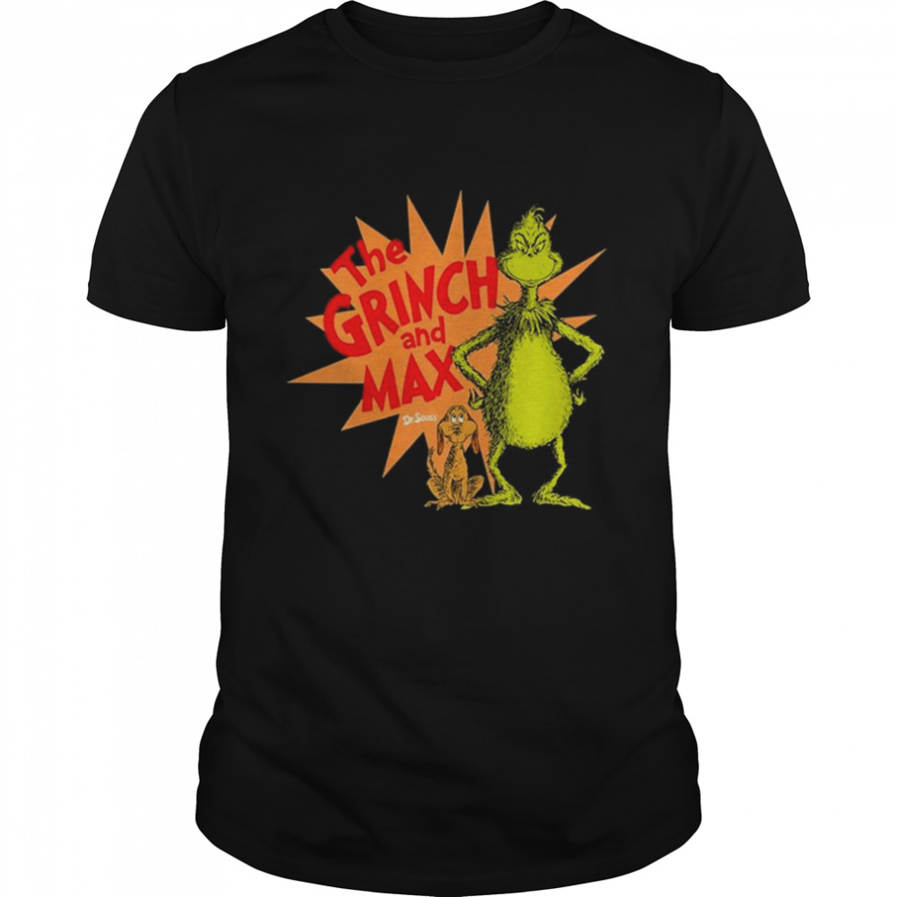 The Grinch and Max Dr Seuss Shirt