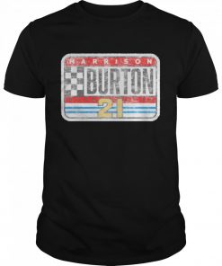 harrison Burton Checkered Flag wood brothers 2021  Classic Men's T-shirt