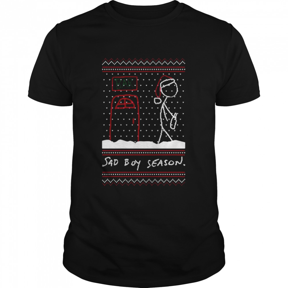 sad boy season Ugly Christmas shirt