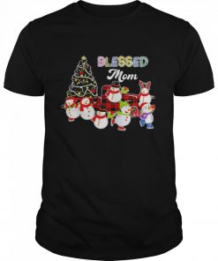 Christmas Snowman Blessed Mom Christmas Sweater Shirt Cloth Face Mask