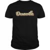 Deanville Retro Art Baseball Font Vintage Shirt Classic Men's T-shirt