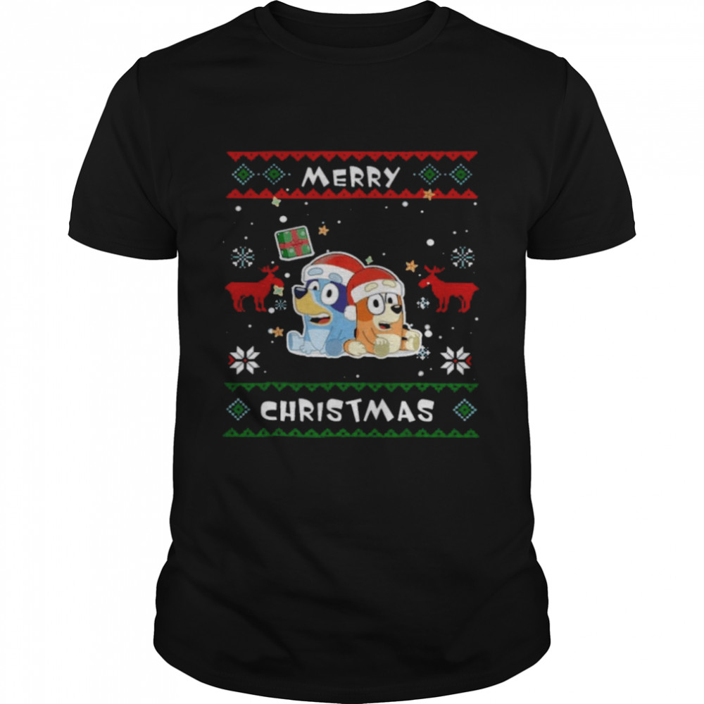 Dogs Merry Christmas Shirt