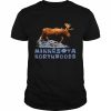 Minnesota Northwoods Outdoors Resort Vacation Moose Shirt Classic Men's T-shirt
