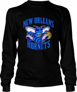 New Orleans Hornets Team  Long Sleeved T-shirt