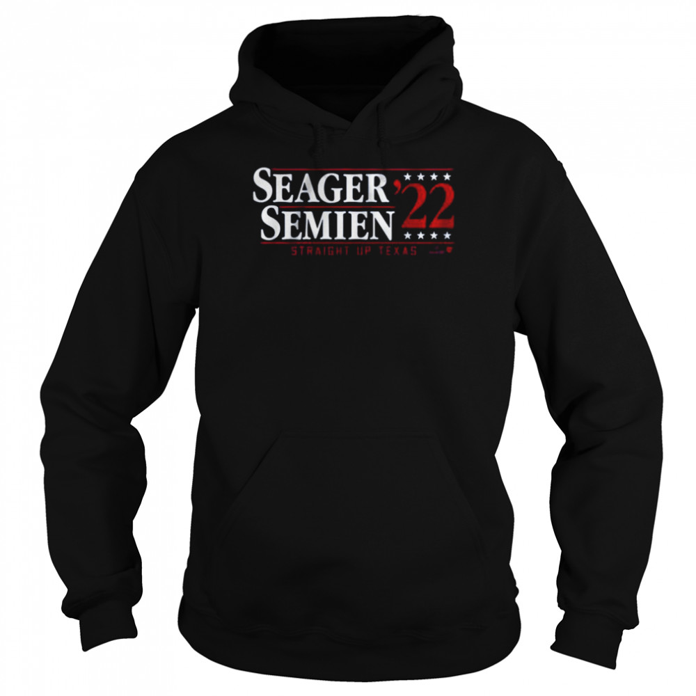 Seager ’22 semien Straight up Texas  Unisex Hoodie