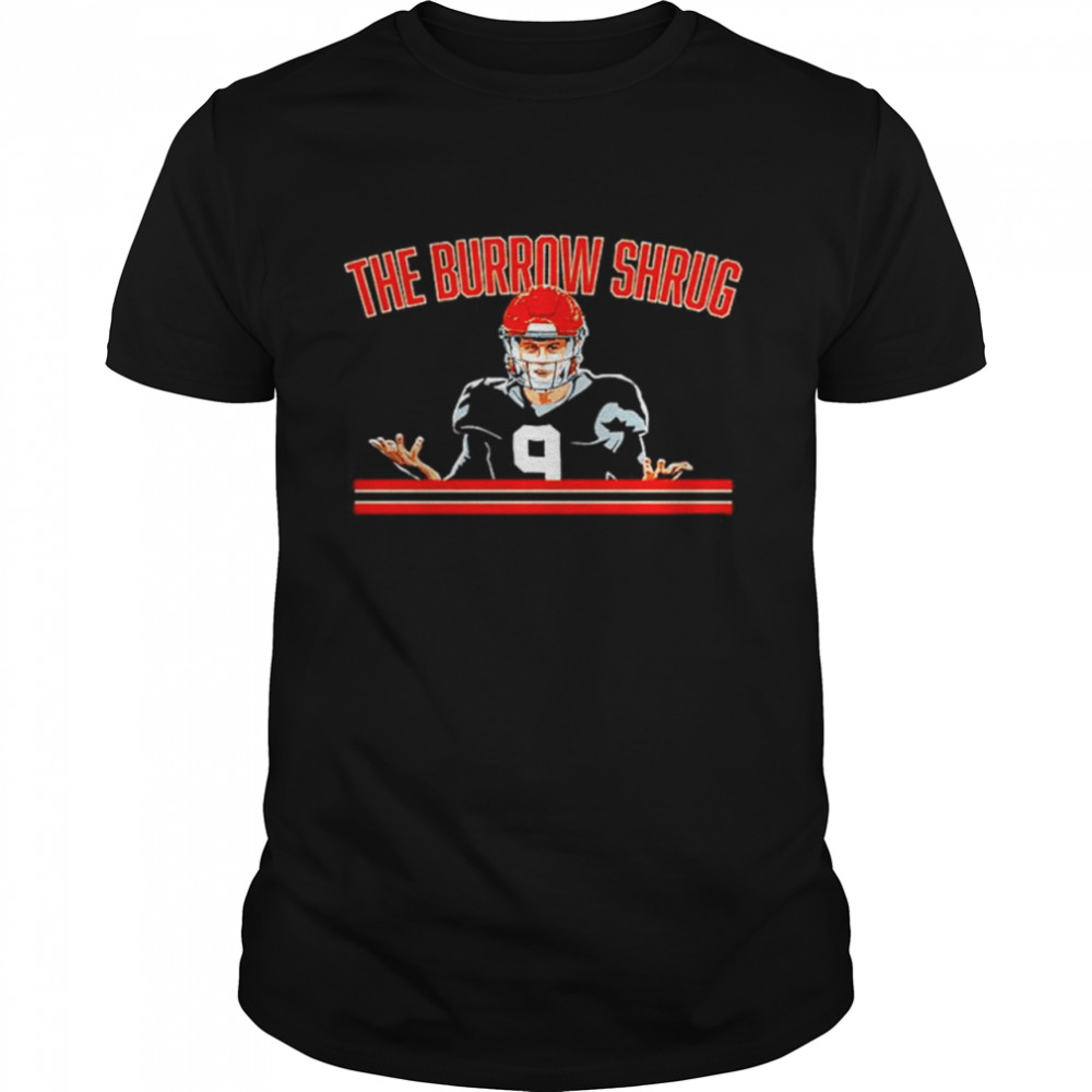The Joe Burrow Shrug Cincinnati Bengals T-shirt