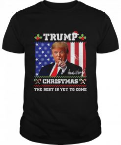 Trump Christmas Donald Trump 4547 Trump 2024 Langarm Sweater Shirt Classic Men's T-shirt