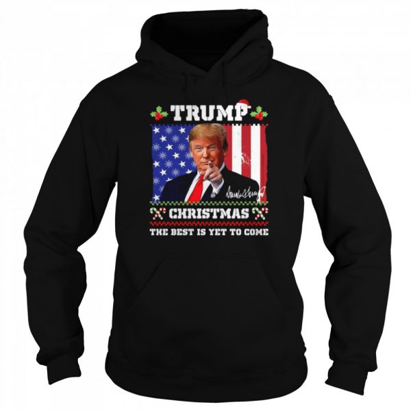Trump Christmas Donald Trump 4547 Trump 2024 Langarm Sweater Shirt Unisex Hoodie