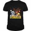 reinbeer Santa Claus Reindeer Beer Christmas Drinking Sweater Shirt Classic Men's T-shirt