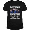 9 Years 1993-2022 Backstreet Boys Signatures Thank You For The Memories Shirt Classic Men's T-shirt