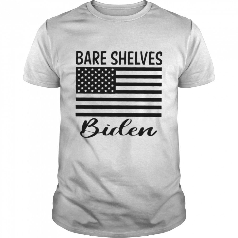 Bare Shelves Biden t-shirt