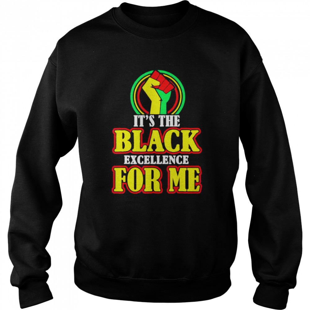 I Am Black History Month its The Black Excellence for me  Unisex Sweatshirt