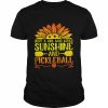Just A Girl Who Loves Sunshine And Pickleball Shirt Classic Men's T-shirt