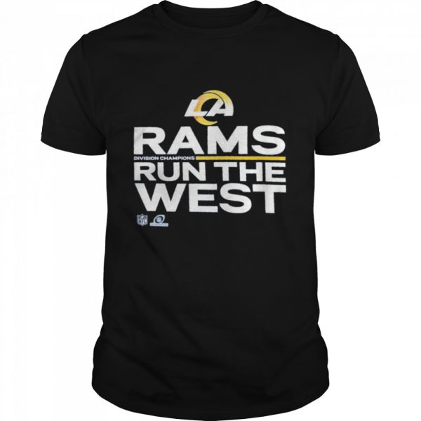 Los Angeles Rams run the west NFC West Division Champions  Classic Men's T-shirt