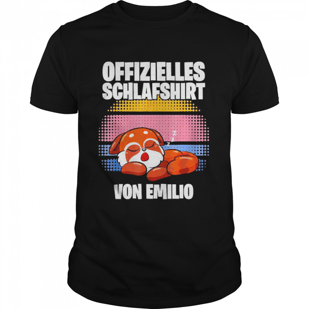 Offizielles Schlafshirt Von Emilio Personalisiert Shirt