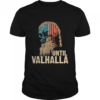 Until Valhalla Viking US Flag Shirt Classic Men's T-shirt