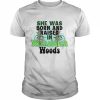 She was born and raised in wishabitch woods  Classic Men's T-shirt