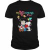 Snoopy and woodstock my heart belongs to you  Classic Men's T-shirt