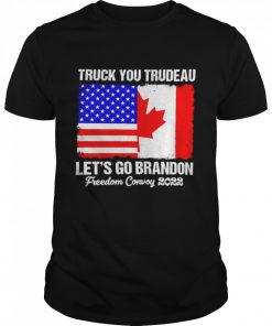 Truck you trudeau let’s go Brandon freedom convoy 2022  Classic Men's T-shirt