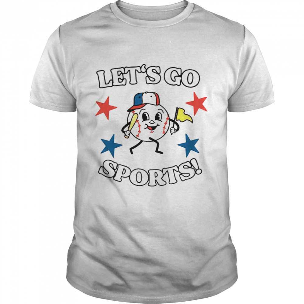 Baseball let’s go sports shirt