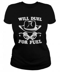 Cowboy Will Duel For Fuel Gas Prices Protest 2022  Classic Women's T-shirt