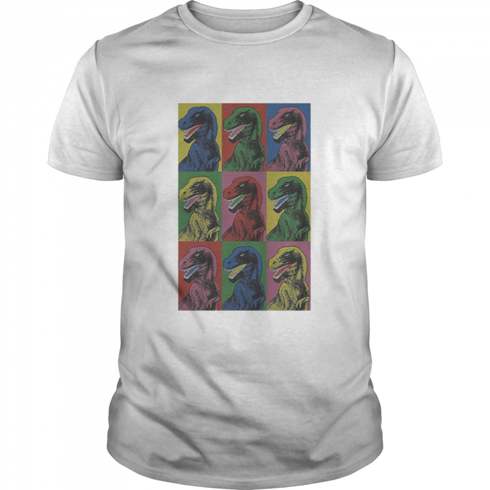 Jurassic Park Dinosaur Pop Art shirt