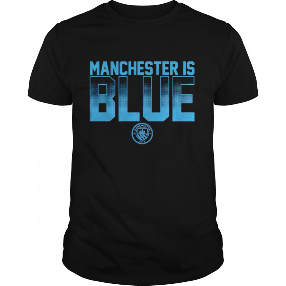 Manchester city is blue shirt